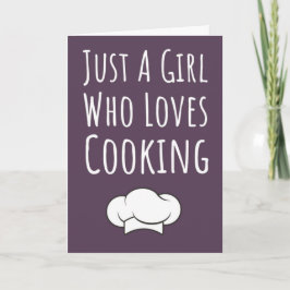 Cartões de Cozinha Rosa Fofo Para Cozinhar Meninas