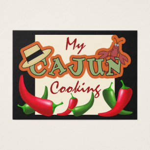 Cartões de Cozinhar Cajun por SRF