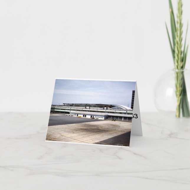 Cartões de cumprimentos dos aviões (Frente)