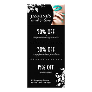 Cartões de Cupão de Lealdade para Salões