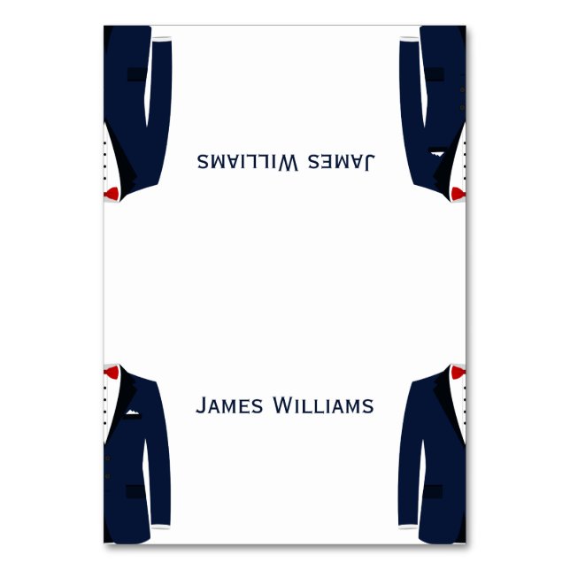 Cartões de Definição de Local de Casamento Gay Azu (Frente)