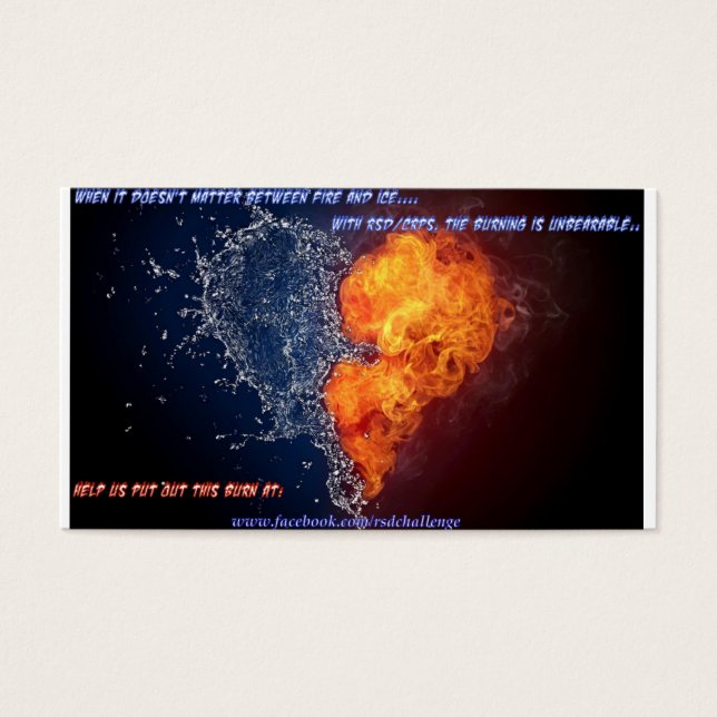 Cartões de definição RSD/CRPS (Frente)