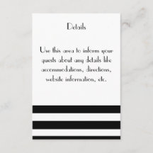 Cartões de Detalhes "Genteel"