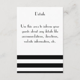 Cartões de Detalhes "Genteel"