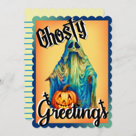 Cartões de Dia de as Bruxas engraçado retrorreflec