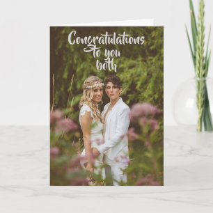 Cartões de Dia de Casamento - Para Muitos Anos