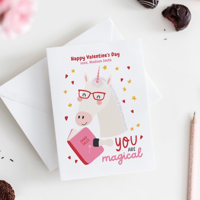 Cartões de Dia de os namorados para crianças do Un (Kids Valentine's Day Card)