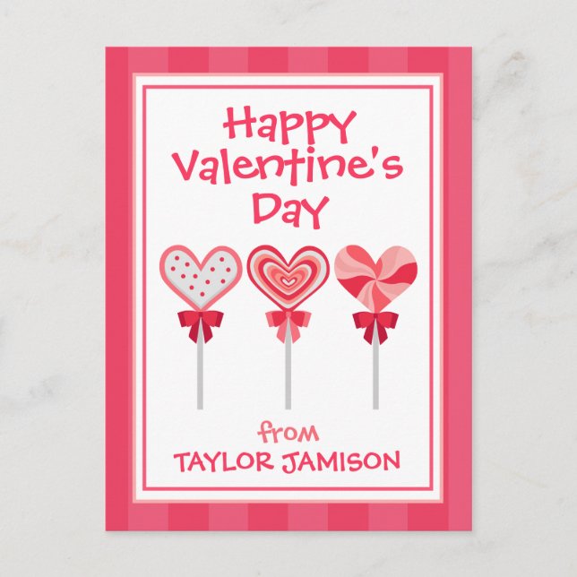 Cartões de Dia de os namorados Personalizados Loll (Frente)