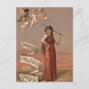 Cartões de Dia dos Namorados da Prang, Mulher e Qu