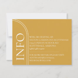 Cartões de Enclausuramento de Casamento com Acento
