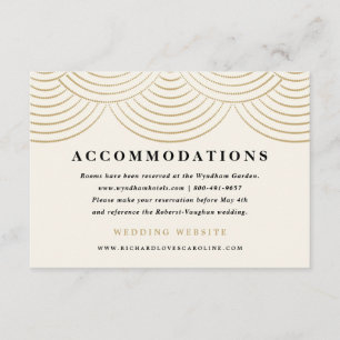 Cartões de Encomenda de Luzes de Corda Art Deco Ma