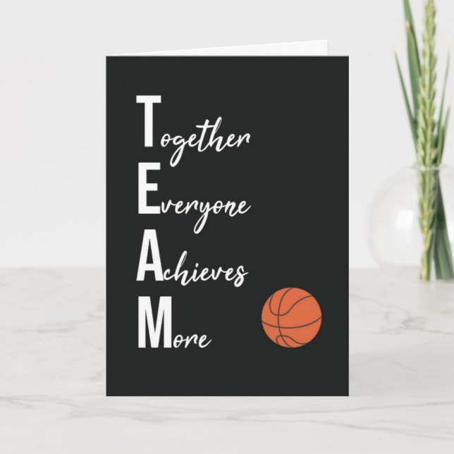 Cartões de Equipe de Basquete Jogador Atleta Espor (Frente)