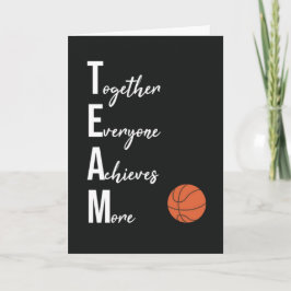 Cartões de Equipe de Basquete Jogador Esportes Atl