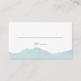 Cartões de Escolta de Mesas de Convidado da Serra