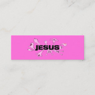 Cartões de Escritura de Jesus Assustador