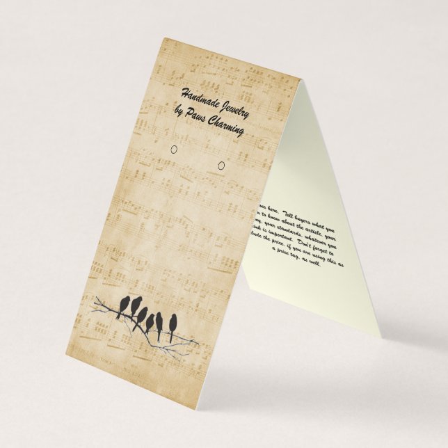 Cartões de exibição com destino personalizado Tent (Frente)