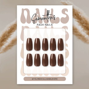 Cartões de Exposição do Guia de Cuidados com Unhas