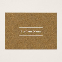Cartões de exposição em madeira de cortiça kraft-c