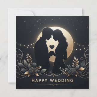 Cartões de Felicitações de Casamento