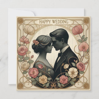 Cartões de Felicitações de Casamento