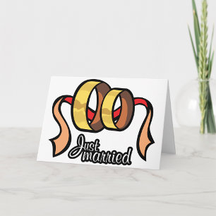 Cartões de Felicitações Recém-Casados