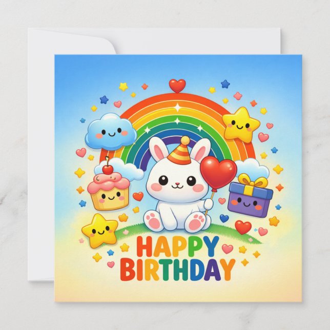 Cartões de Feliz Aniversário  (Frente)
