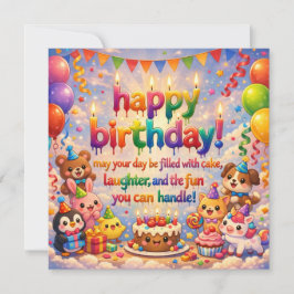Cartões de Feliz Aniversário