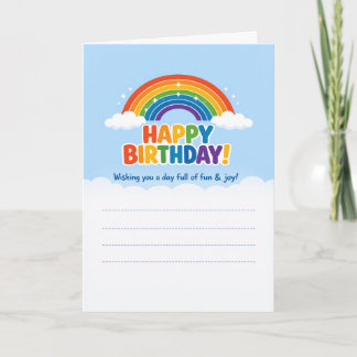 Cartões de Feliz Aniversário 