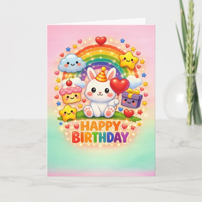 Cartões de Feliz Aniversário  (Frente)