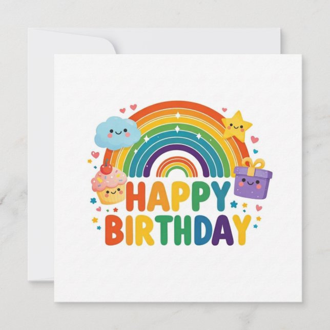 Cartões de Feliz Aniversário (Frente)