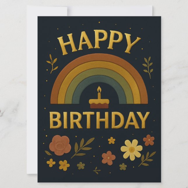 Cartões de Feliz Aniversário (Frente)
