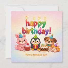 Cartões de Feliz Aniversário