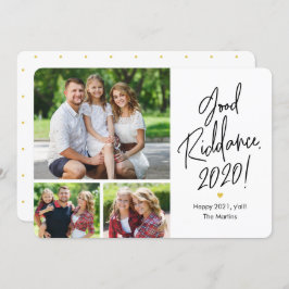 Cartões de Feliz ano novo para boas imagens do Rid