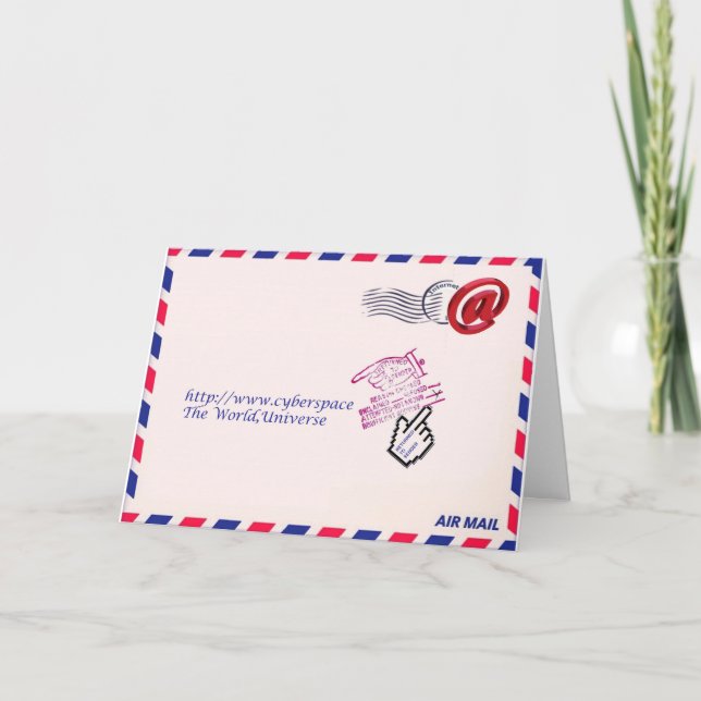 Cartões de Feriado de Saída de Carimbo (Frente)