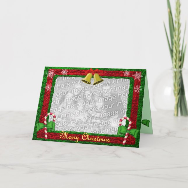 Cartões de foto de Natal (Frente)