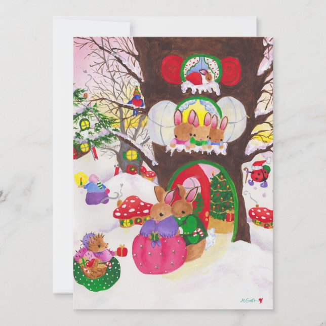 Cartões de foto de Natal (Frente)