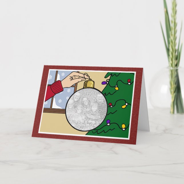 Cartões de foto de Natal (Frente)