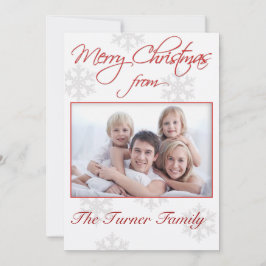 Cartões de foto de Natal