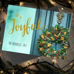 Cartões de foto de Natal alegre