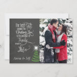 Cartões de foto de Natal chalkboard<br><div class="desc">Cartões de foto de Natal chalkboard</div>