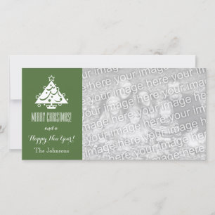 Cartões de foto de Natal com Cartões de natal pers