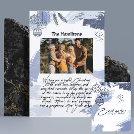 Cartões de foto de Natal da Família Personalizada