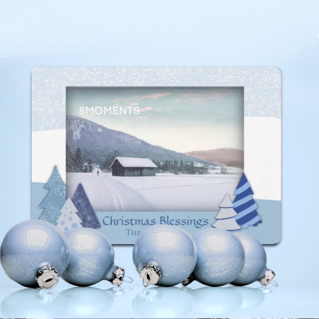 Cartões de foto de Natal de Árvores Whimsical (Criador carregado)