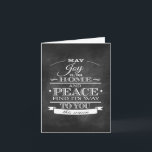 Cartões de foto de Natal do Xmas da tipografia do<br><div class="desc">Cartão com sua própria foto impressa para dentro.  Sala para o texto opcional se você quer adicionar para dentro seu próprio message/s impresso costume. Design da tipografia de Origina pela semente da semente Hooray (2013).</div>