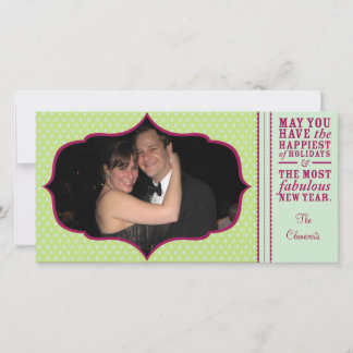 cartões de foto de Natal "Feriados Mais Felizes"