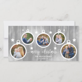 Cartões de foto de Natal, Feriados, Ornamentos