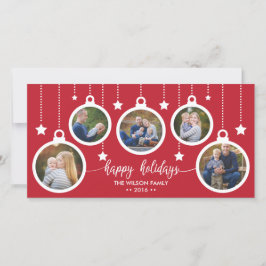 Cartões de foto de Natal, Feriados, Ornamentos