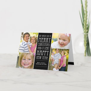 Cartões de foto de Natal Holiday Wish