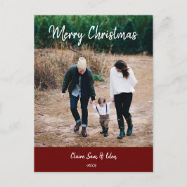 Cartões de foto de Natal - Imagem de Caligrafia Si