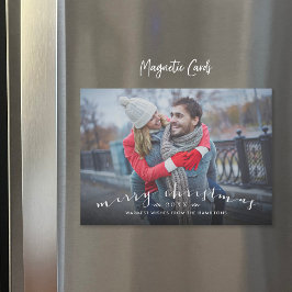 Cartões de foto de Natal Magnético de Sobreposição